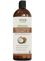Viva Naturals organic fractionated coconut oil 16 fluid ounce